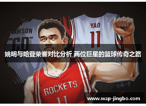 姚明与哈登荣誉对比分析 两位巨星的篮球传奇之路